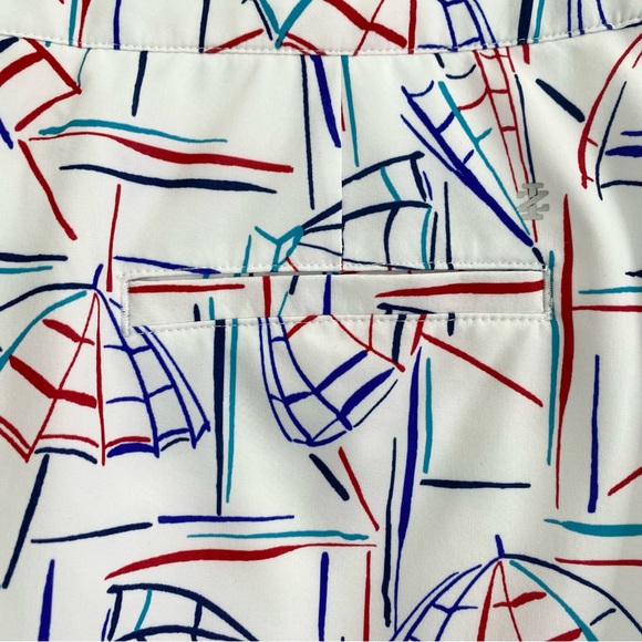 IZOD Golf umbrella print skort 4 - Picture 7 of 10